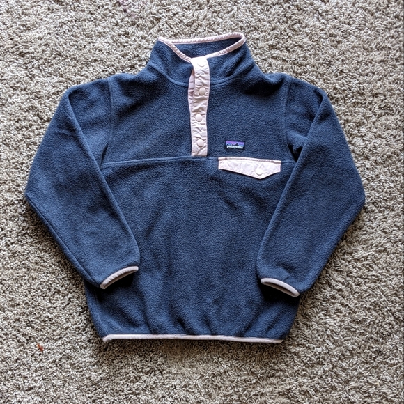Patagonia Other - Patagonia Synchilla fleece pullover girls size 7/8